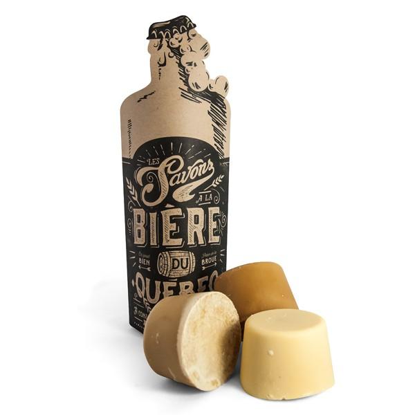 Trio de savons à la bière