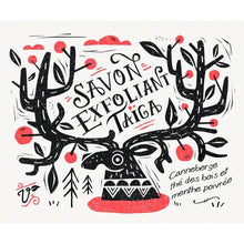 Taïga - Savon exfoliant canneberge - Collection Les Trappeuses (VEGAN)